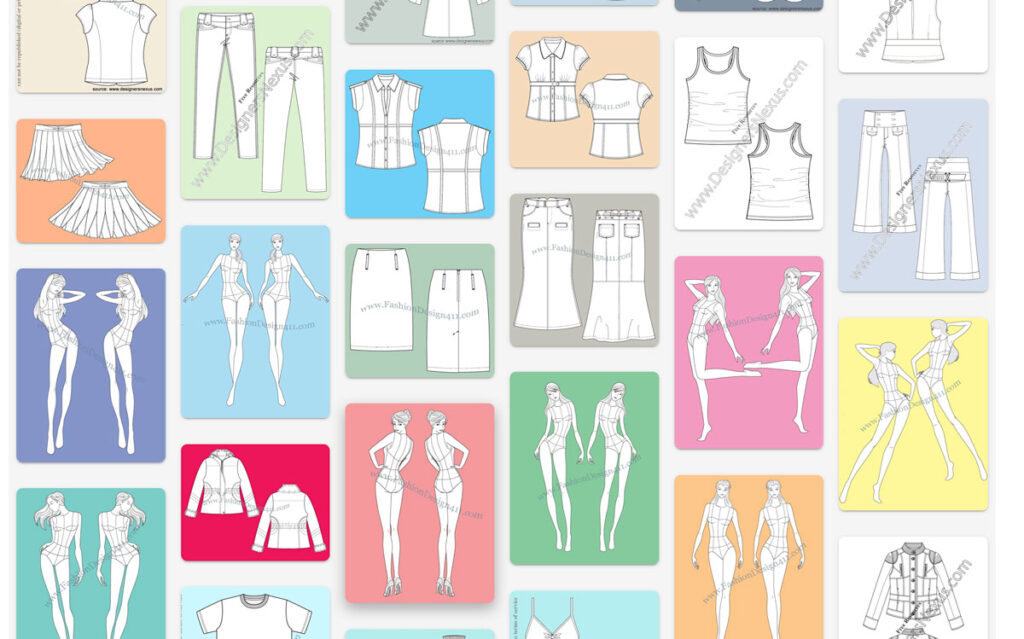 Fashion Design Templates from my first business