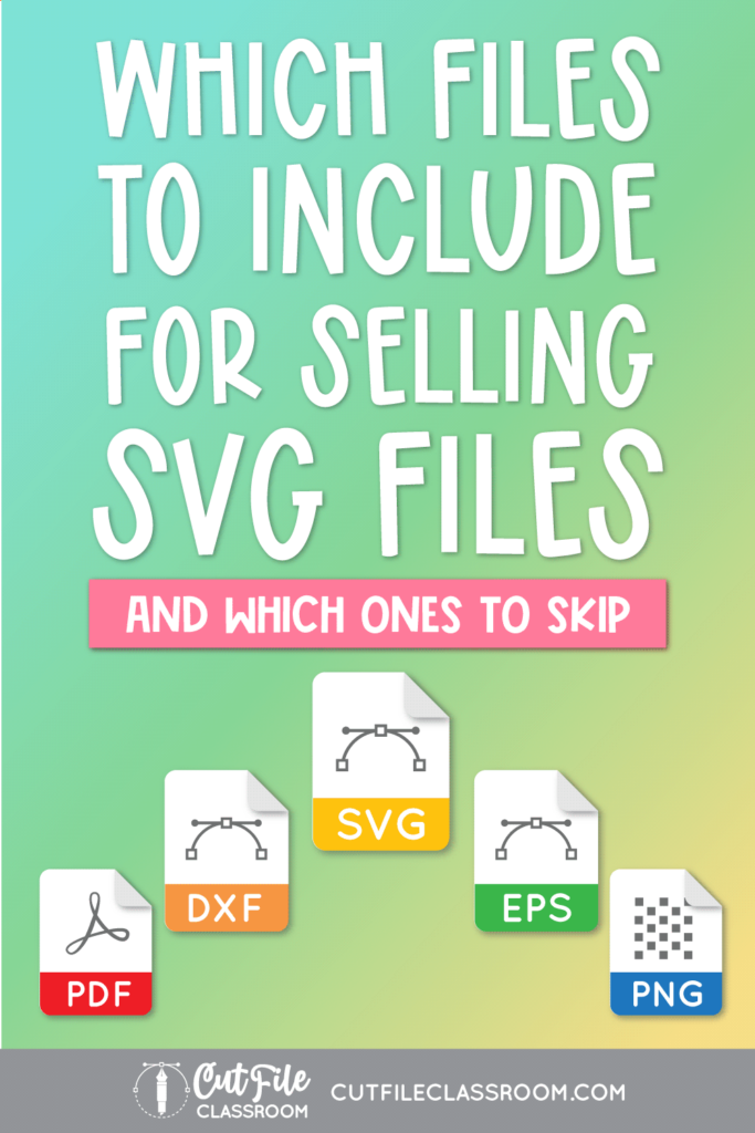 What Files to Include for Selling SVG Files