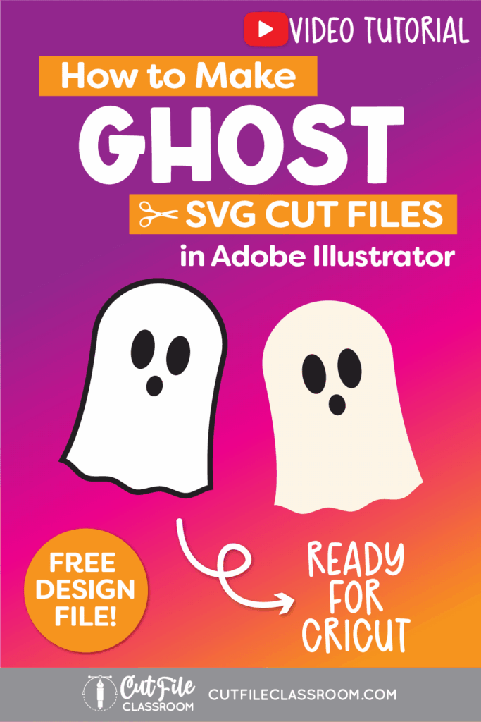 How to Make Ghost SVG Files for Cricut to Sell